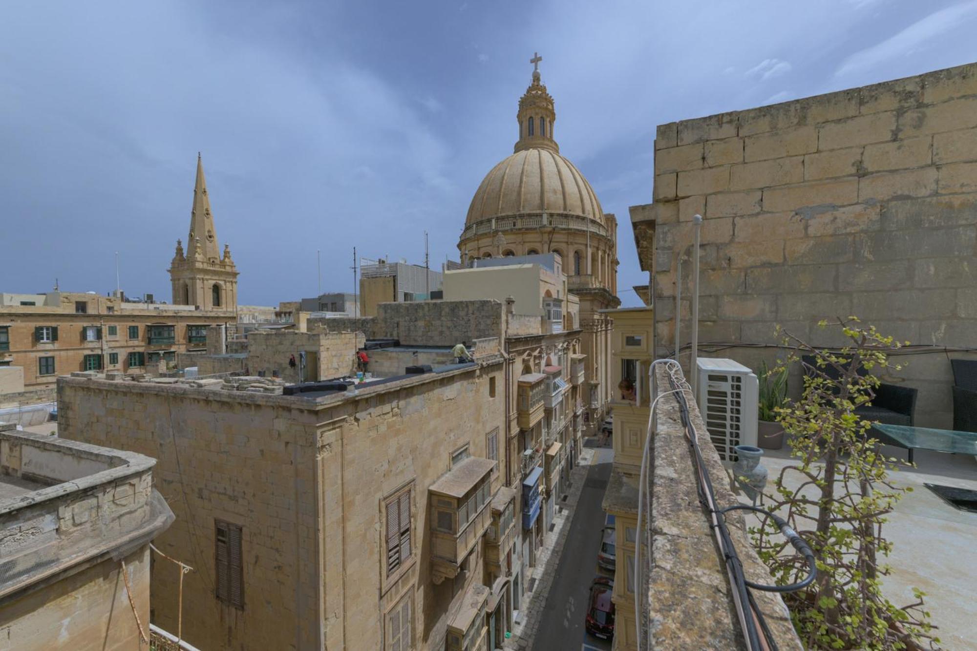 New 1 Bedroom Apartment In Valletta City Centre With Terrace And Views Ngoại thất bức ảnh